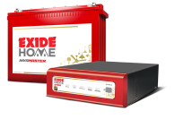 Exide Star 12V 1625 Inverter and Exide Inva Master 2000  200 AH combo